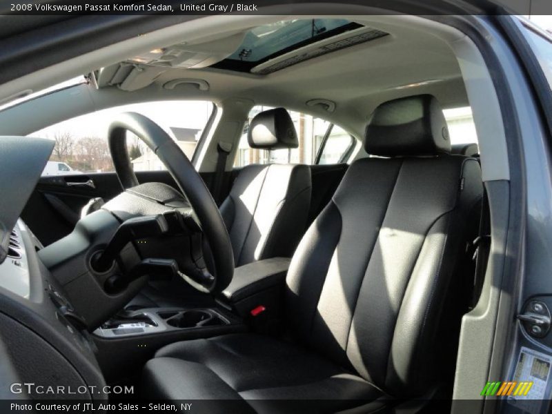 United Gray / Black 2008 Volkswagen Passat Komfort Sedan