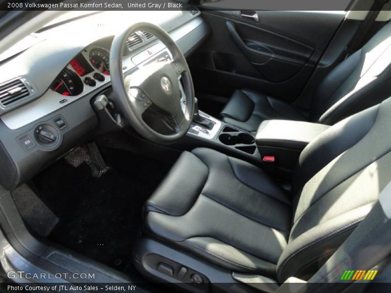 United Gray / Black 2008 Volkswagen Passat Komfort Sedan