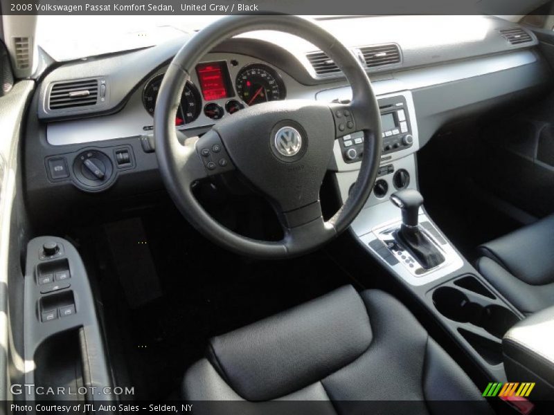 United Gray / Black 2008 Volkswagen Passat Komfort Sedan