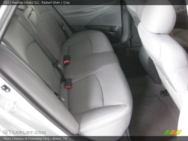 Radiant Silver / Gray 2011 Hyundai Sonata GLS