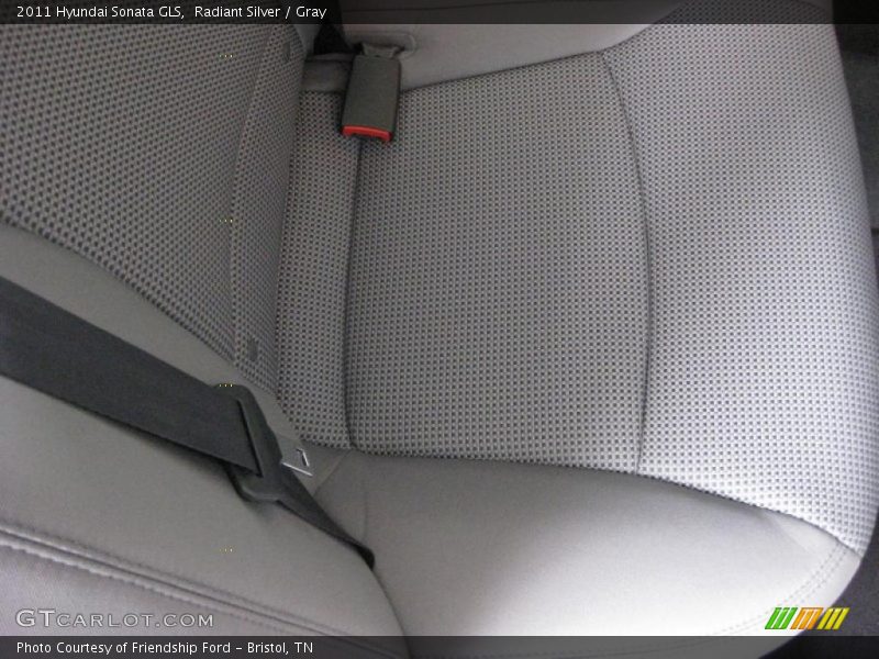 Radiant Silver / Gray 2011 Hyundai Sonata GLS