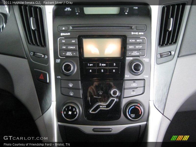 Radiant Silver / Gray 2011 Hyundai Sonata GLS