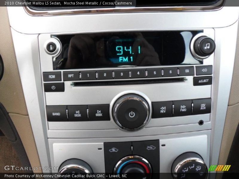Mocha Steel Metallic / Cocoa/Cashmere 2010 Chevrolet Malibu LS Sedan