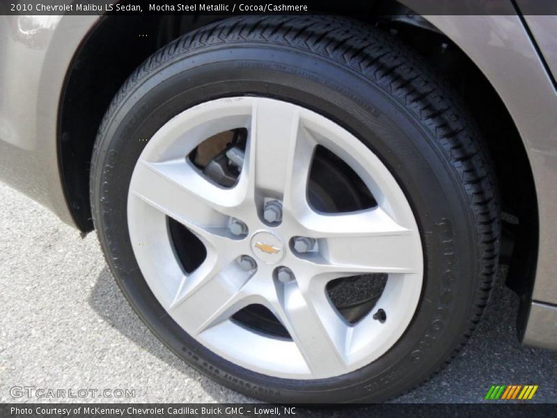 Mocha Steel Metallic / Cocoa/Cashmere 2010 Chevrolet Malibu LS Sedan