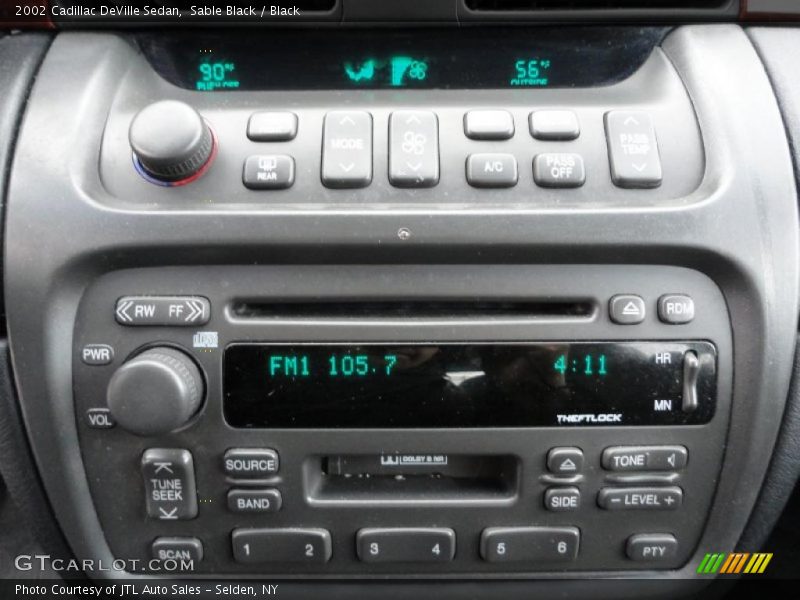Controls of 2002 DeVille Sedan