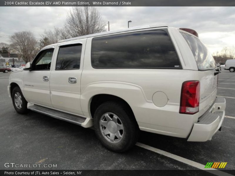 White Diamond / Shale 2004 Cadillac Escalade ESV AWD Platinum Edition