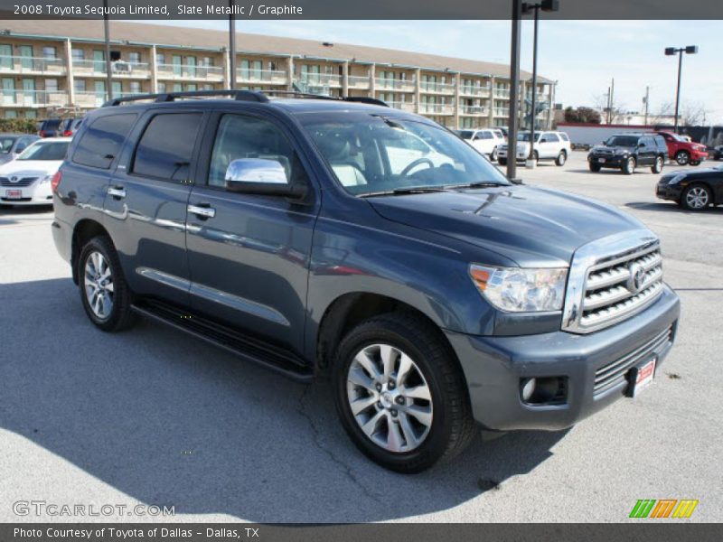 Slate Metallic / Graphite 2008 Toyota Sequoia Limited