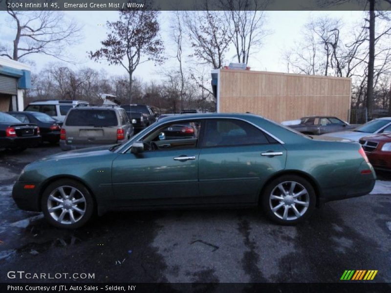 Emerald Green Mist / Willow 2004 Infiniti M 45