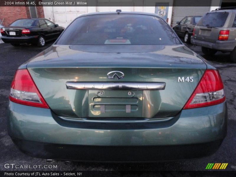 Emerald Green Mist / Willow 2004 Infiniti M 45