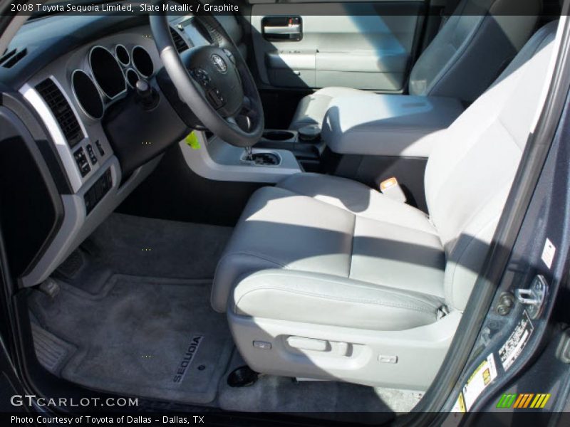 Slate Metallic / Graphite 2008 Toyota Sequoia Limited