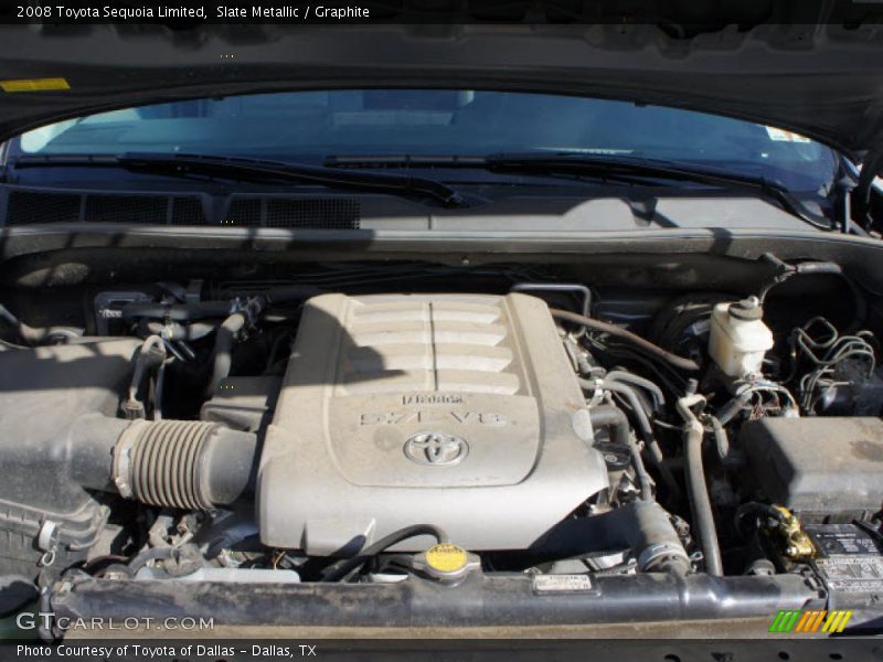  2008 Sequoia Limited Engine - 5.7 Liter DOHC 32-Valve i-Force Dual VVT-i V8