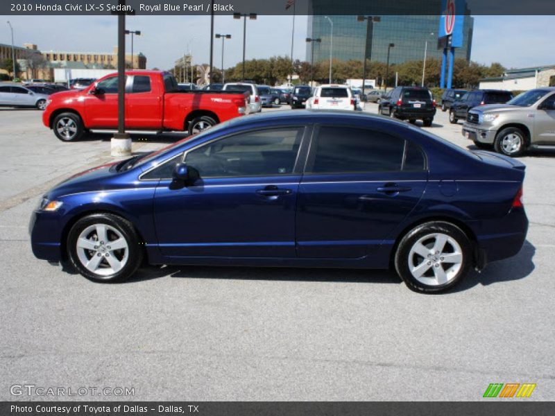  2010 Civic LX-S Sedan Royal Blue Pearl