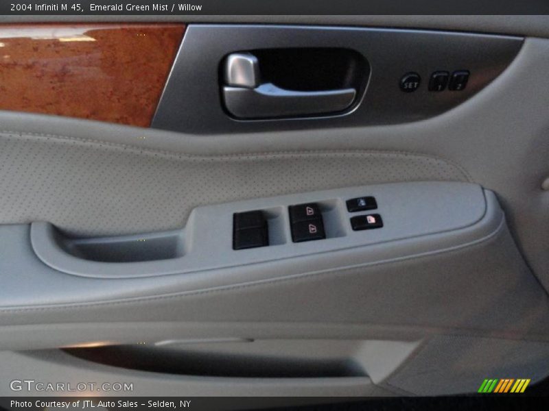 Emerald Green Mist / Willow 2004 Infiniti M 45