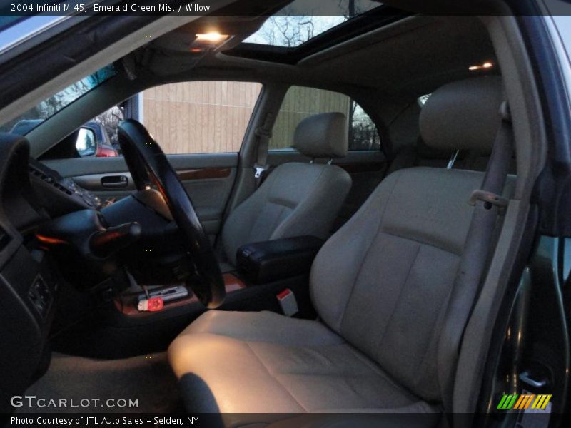 Emerald Green Mist / Willow 2004 Infiniti M 45