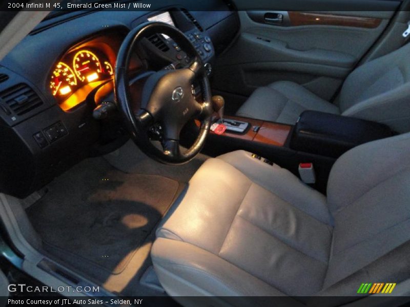 Emerald Green Mist / Willow 2004 Infiniti M 45