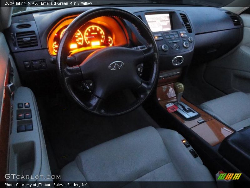 Emerald Green Mist / Willow 2004 Infiniti M 45