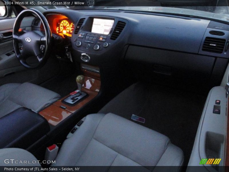 Emerald Green Mist / Willow 2004 Infiniti M 45