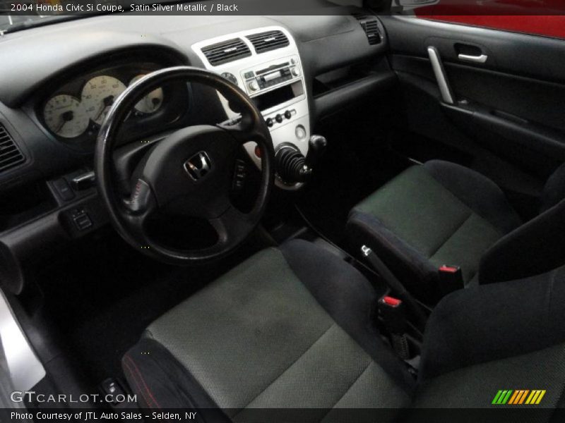 Black Interior - 2004 Civic Si Coupe 