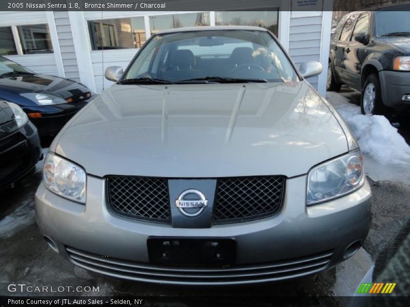 Bronze Shimmer / Charcoal 2005 Nissan Sentra 1.8