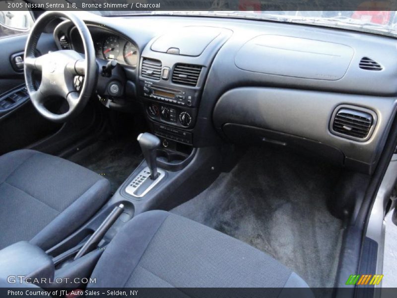 Bronze Shimmer / Charcoal 2005 Nissan Sentra 1.8