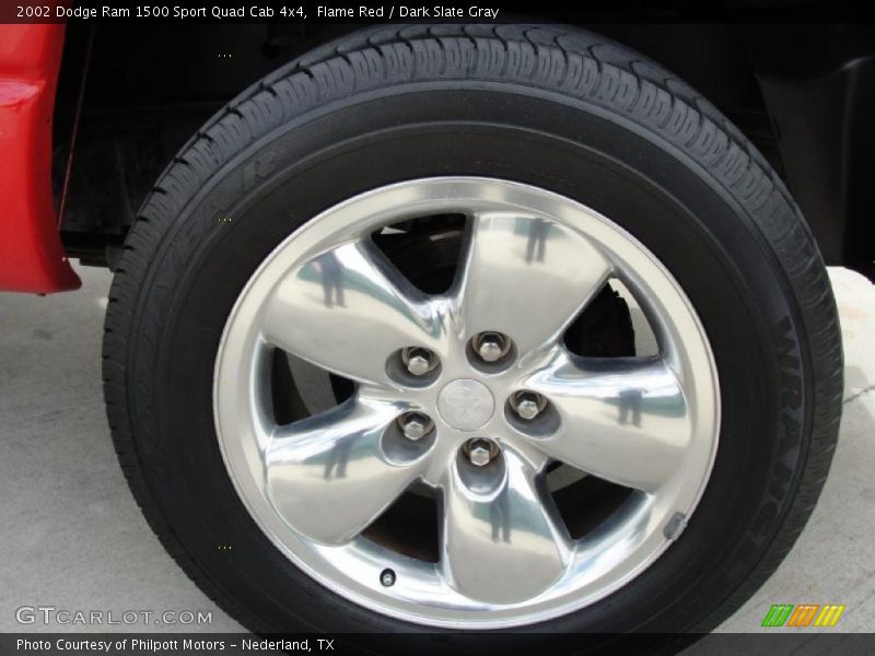  2002 Ram 1500 Sport Quad Cab 4x4 Wheel