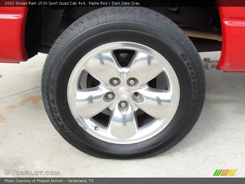  2002 Ram 1500 Sport Quad Cab 4x4 Wheel