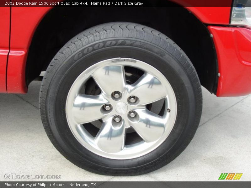  2002 Ram 1500 Sport Quad Cab 4x4 Wheel