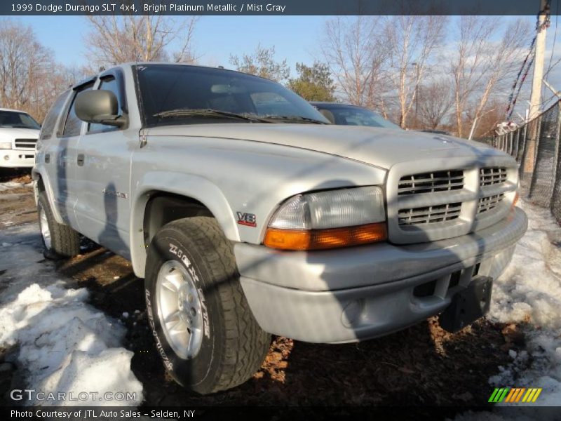 Bright Platinum Metallic / Mist Gray 1999 Dodge Durango SLT 4x4