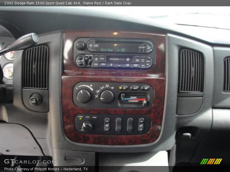 Controls of 2002 Ram 1500 Sport Quad Cab 4x4