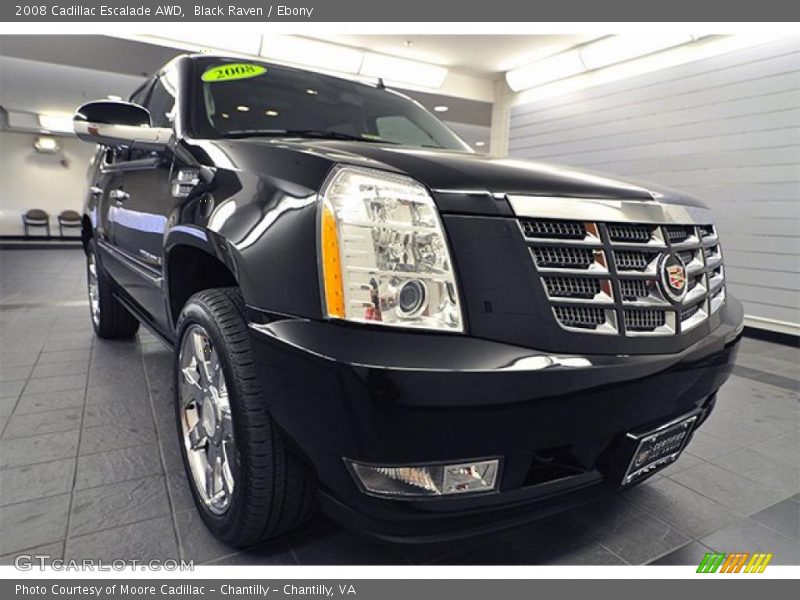 Black Raven / Ebony 2008 Cadillac Escalade AWD