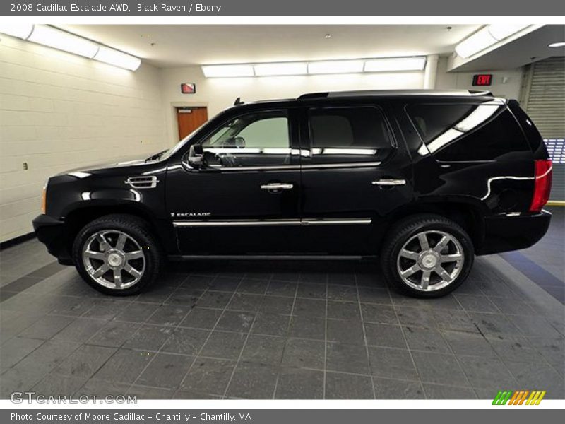 Black Raven / Ebony 2008 Cadillac Escalade AWD