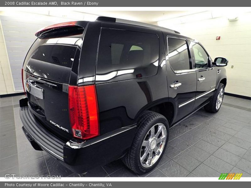 Black Raven / Ebony 2008 Cadillac Escalade AWD