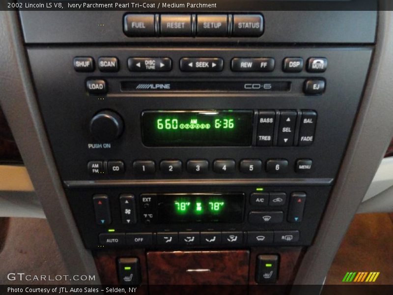 Controls of 2002 LS V8