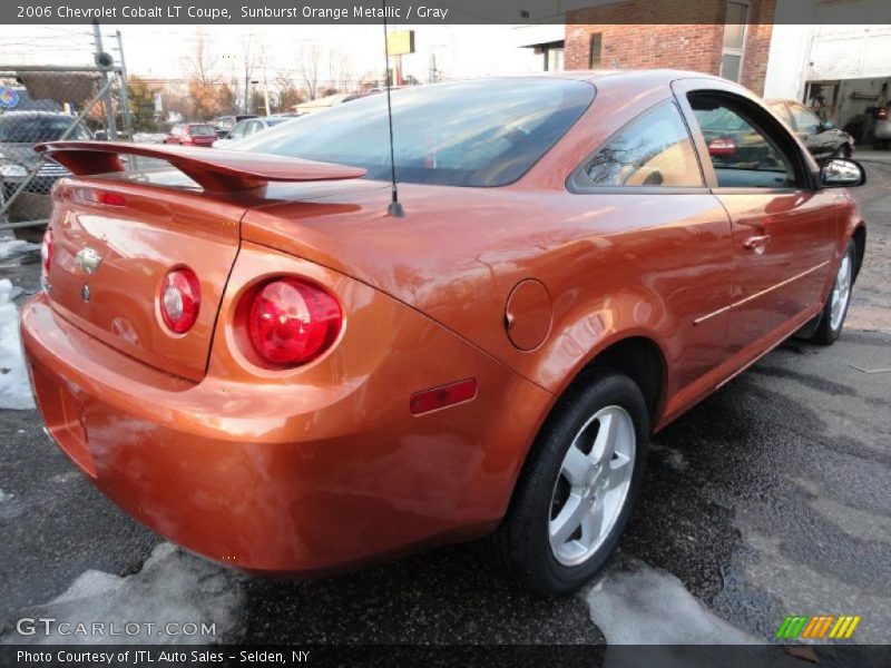 Sunburst Orange Metallic / Gray 2006 Chevrolet Cobalt LT Coupe