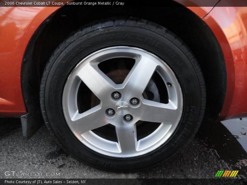 Sunburst Orange Metallic / Gray 2006 Chevrolet Cobalt LT Coupe