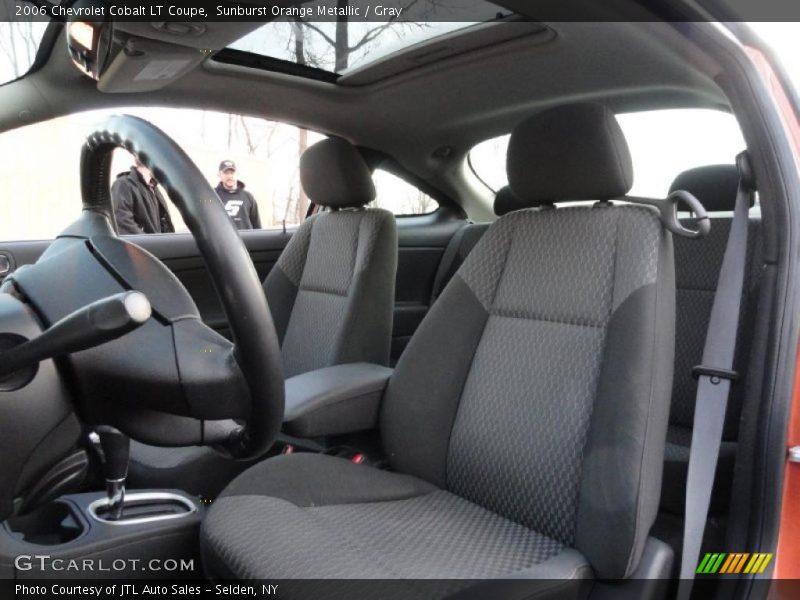 Sunburst Orange Metallic / Gray 2006 Chevrolet Cobalt LT Coupe