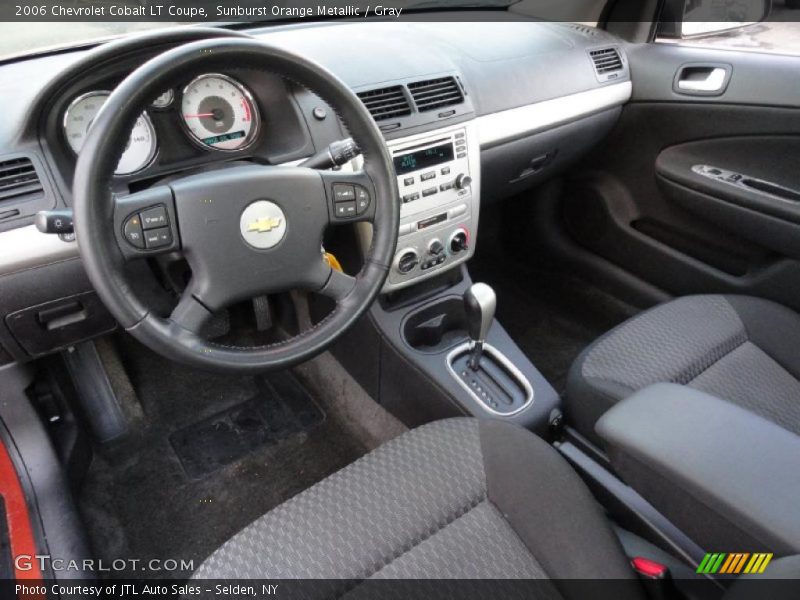 Sunburst Orange Metallic / Gray 2006 Chevrolet Cobalt LT Coupe