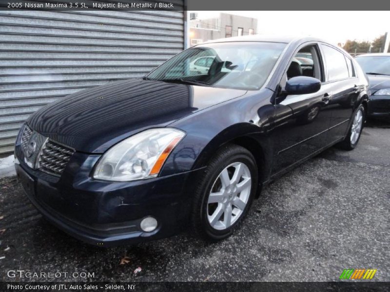 Majestic Blue Metallic / Black 2005 Nissan Maxima 3.5 SL