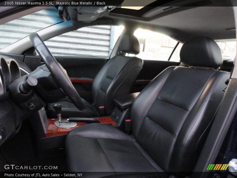  2005 Maxima 3.5 SL Black Interior