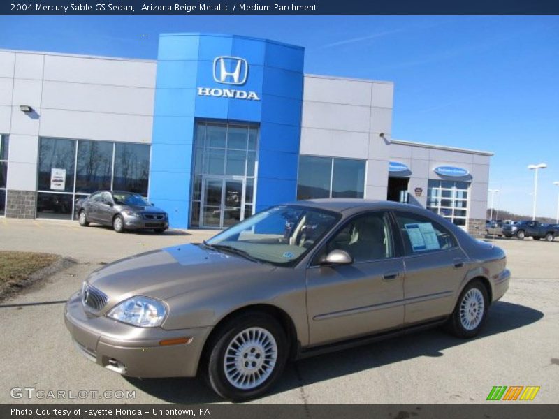 Arizona Beige Metallic / Medium Parchment 2004 Mercury Sable GS Sedan