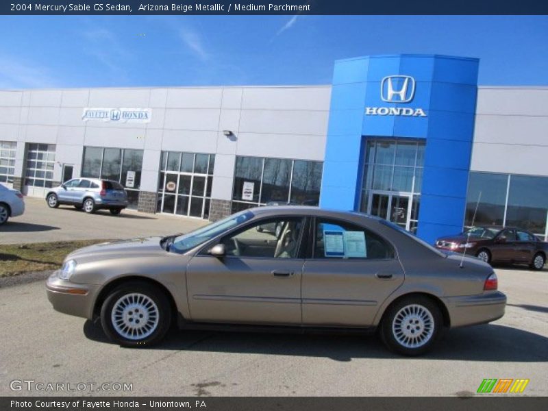 Arizona Beige Metallic / Medium Parchment 2004 Mercury Sable GS Sedan