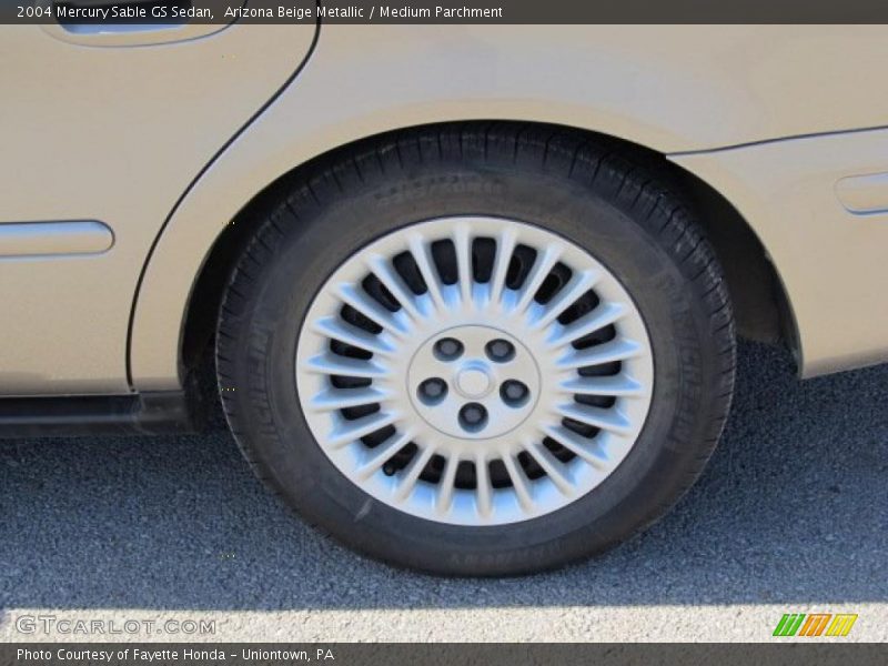 Arizona Beige Metallic / Medium Parchment 2004 Mercury Sable GS Sedan