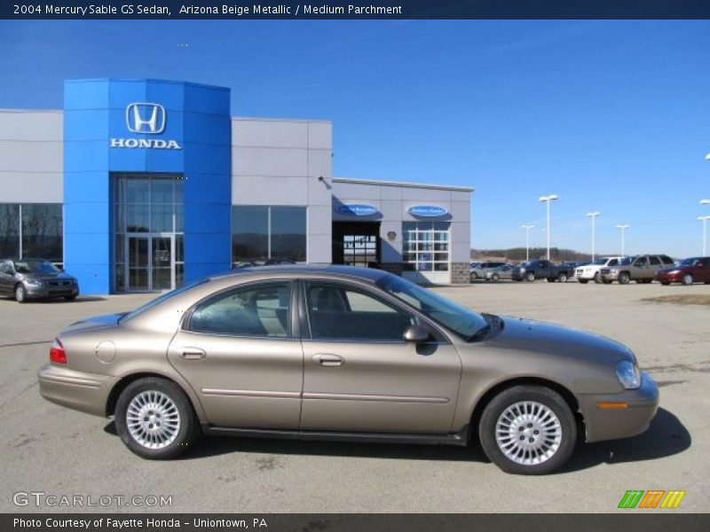 Arizona Beige Metallic / Medium Parchment 2004 Mercury Sable GS Sedan