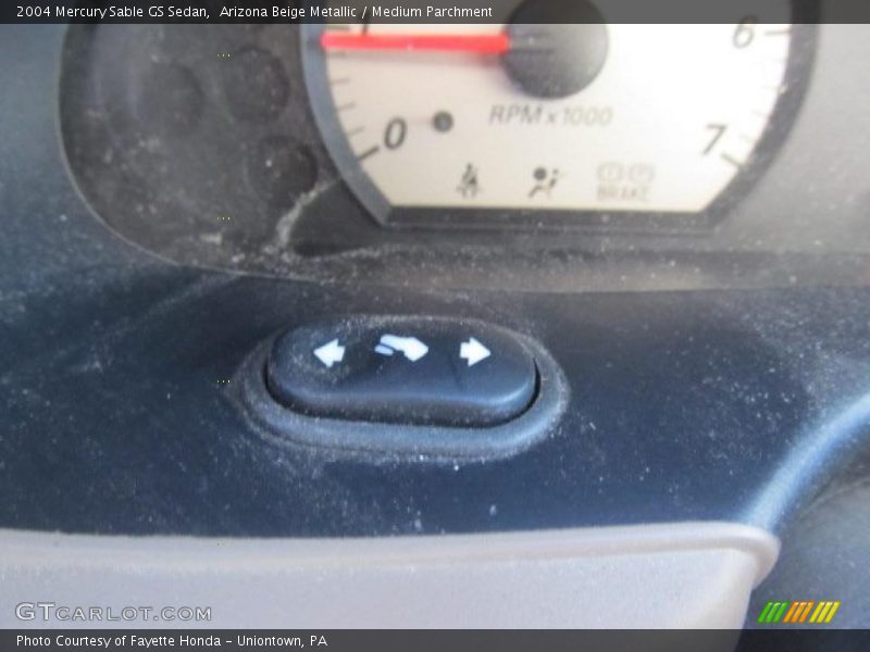 Arizona Beige Metallic / Medium Parchment 2004 Mercury Sable GS Sedan