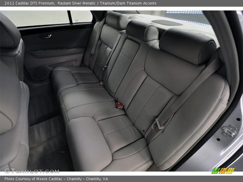 Radiant Silver Metallic / Titanium/Dark Titanium Accents 2011 Cadillac DTS Premium