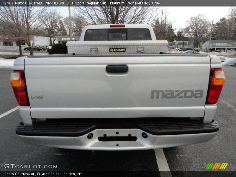 Platinum Frost Metallic / Gray 2002 Mazda B-Series Truck B3000 Dual Sport Regular Cab