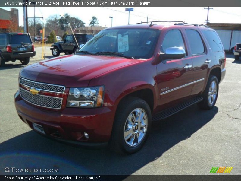 Red Jewel Tintcoat / Light Titanium/Dark Titanium 2010 Chevrolet Tahoe LTZ 4x4
