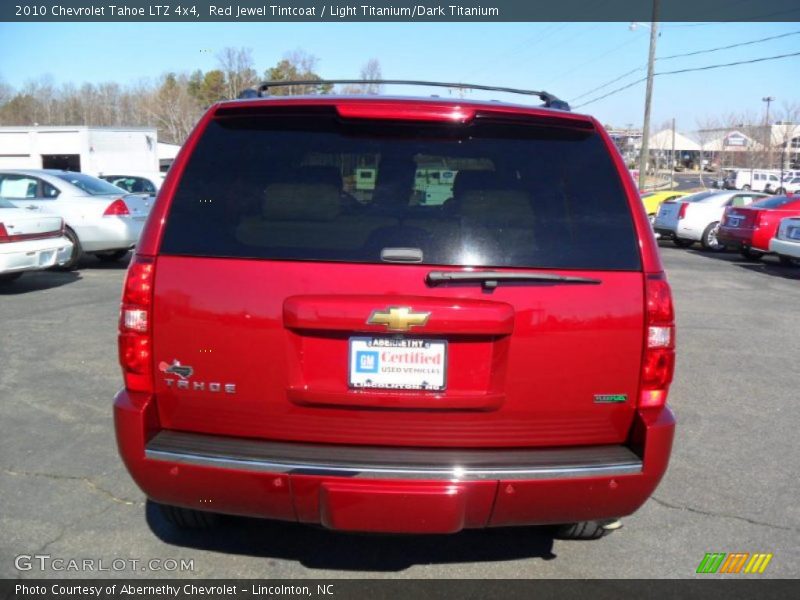 Red Jewel Tintcoat / Light Titanium/Dark Titanium 2010 Chevrolet Tahoe LTZ 4x4