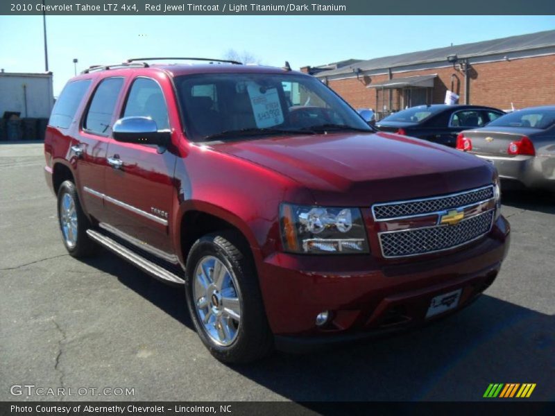 Red Jewel Tintcoat / Light Titanium/Dark Titanium 2010 Chevrolet Tahoe LTZ 4x4