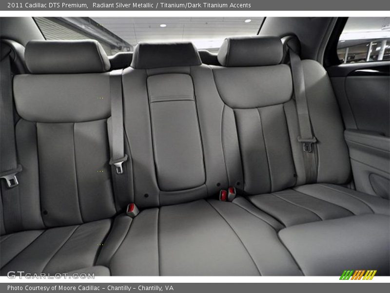 Radiant Silver Metallic / Titanium/Dark Titanium Accents 2011 Cadillac DTS Premium